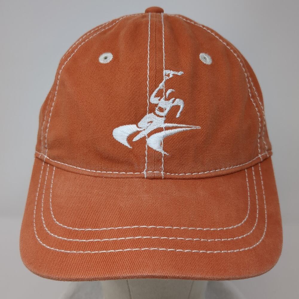 Simplot Games Baseball Cap Orange One Size Adjust… - image 2